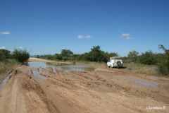 Our friends heading into a tricky situation in Namibia in 2011