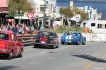 The vintage car races in Albany