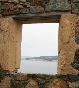 View from inside the Lighthouse Keeper's House, Point King, Albany, Western Australia