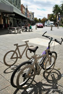 Bike and bike racks