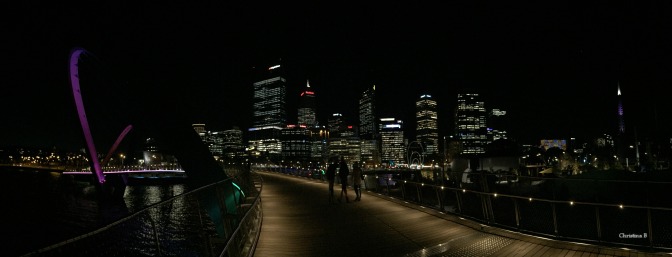 Panorama of Perth and Elizabeth Quay