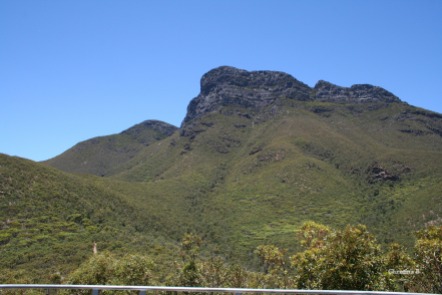Bluff Knoll, Stirling Ranges which we've hiked a few times (start of the path can be seen to the left at the bottom of the photo)