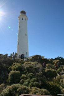 Cape Leeuwin lighthouse, the most south-westerly point of the Australian mainland